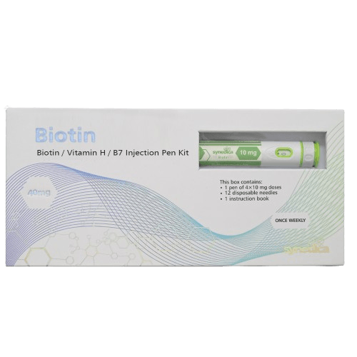 Biotin 40mg Injection Pen Kit by Synedica Labs